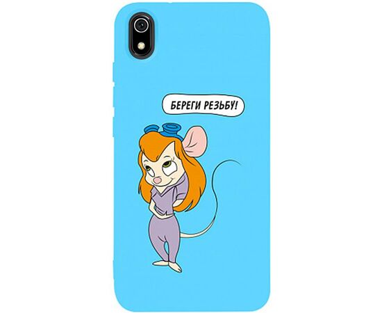 Придбати Чехол-накладка TOTO Matt TPU 2mm Print Case Xiaomi Redmi 7A #72 Rezba Sky Blue, image , характеристики, відгуки