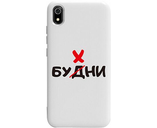 Купить Чехол-накладка TOTO Pure TPU 2mm Print Case Xiaomi Redmi 7A #73 Buhni White, фото , характеристики, отзывы