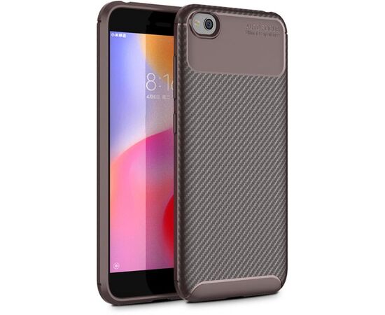 Придбати Чехол-накладка TOTO TPU Carbon Fiber 1,5mm Case Xiaomi Redmi Go Coffee, image , характеристики, відгуки