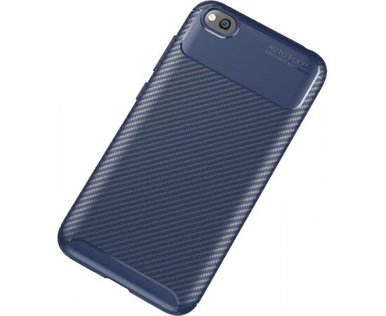 Придбати Чехол-накладка TOTO TPU Carbon Fiber 1,5mm Case Xiaomi Redmi Go Dark Blue, image , зображення 2, характеристики, відгуки