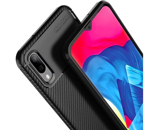 Придбати Чехол-накладка TOTO TPU Carbon Fiber 1,5mm Case Samsung Galaxy M10 Black, image , зображення 5, характеристики, відгуки