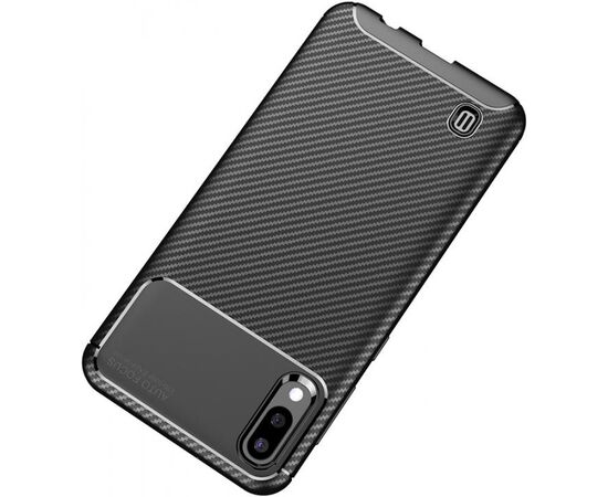 Придбати Чехол-накладка TOTO TPU Carbon Fiber 1,5mm Case Samsung Galaxy M10 Black, image , зображення 6, характеристики, відгуки