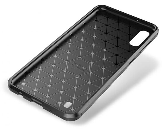 Придбати Чехол-накладка TOTO TPU Carbon Fiber 1,5mm Case Samsung Galaxy M10 Black, image , зображення 8, характеристики, відгуки