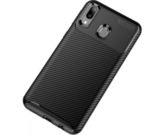 Придбати Чехол-накладка TOTO TPU Carbon Fiber 1,5mm Case Samsung Galaxy M20 Black, image , зображення 3, характеристики, відгуки