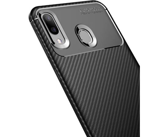 Придбати Чехол-накладка TOTO TPU Carbon Fiber 1,5mm Case Samsung Galaxy M20 Black, image , зображення 4, характеристики, відгуки