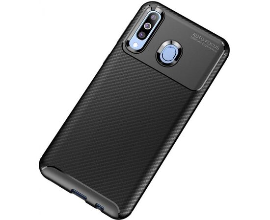 Купить Чехол-накладка TOTO TPU Carbon Fiber 1,5mm Case Samsung Galaxy A40s/M30 Black, фото , изображение 3, характеристики, отзывы