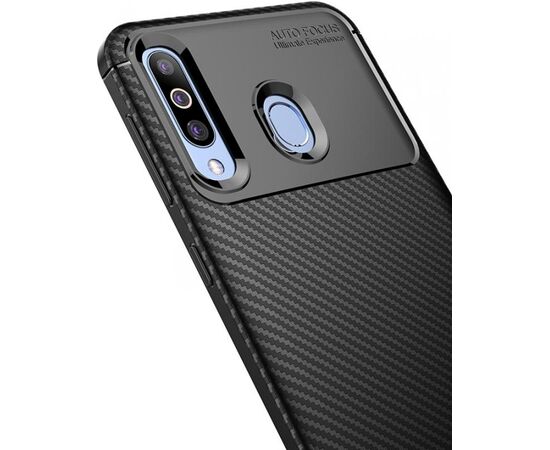 Купить Чехол-накладка TOTO TPU Carbon Fiber 1,5mm Case Samsung Galaxy A40s/M30 Black, фото , изображение 4, характеристики, отзывы