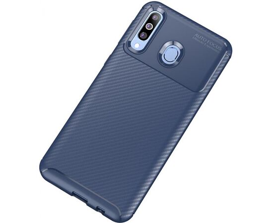 Придбати Чехол-накладка TOTO TPU Carbon Fiber 1,5mm Case Samsung Galaxy A40s/M30 Dark Blue, image , зображення 2, характеристики, відгуки