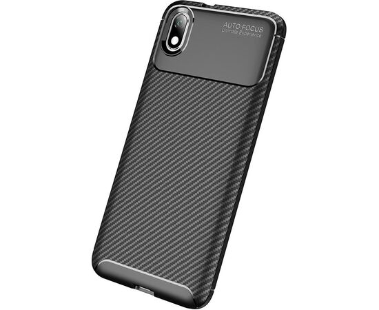 Придбати Чехол-накладка TOTO TPU Carbon Fiber 1,5mm Case Xiaomi Redmi 7A Black, image , характеристики, відгуки