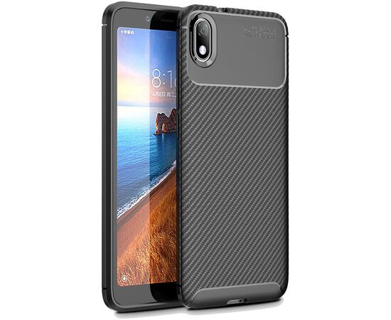 Придбати Чехол-накладка TOTO TPU Carbon Fiber 1,5mm Case Xiaomi Redmi 7A Black, image , зображення 2, характеристики, відгуки