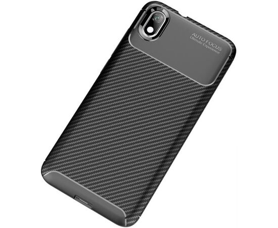 Придбати Чехол-накладка TOTO TPU Carbon Fiber 1,5mm Case Xiaomi Redmi 7A Black, image , зображення 3, характеристики, відгуки