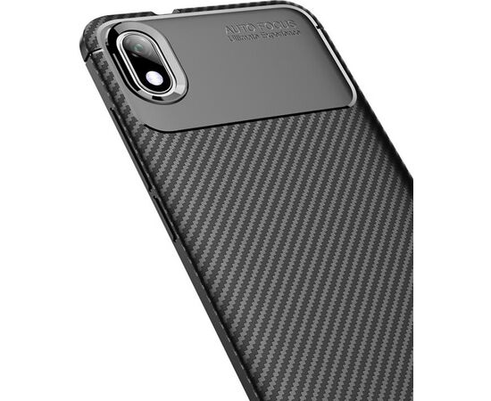 Придбати Чехол-накладка TOTO TPU Carbon Fiber 1,5mm Case Xiaomi Redmi 7A Black, image , зображення 4, характеристики, відгуки