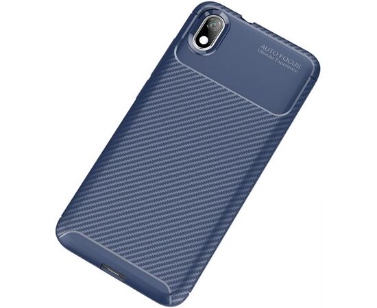 Придбати Чехол-накладка TOTO TPU Carbon Fiber 1,5mm Case Xiaomi Redmi 7A Dark Blue, image , зображення 2, характеристики, відгуки