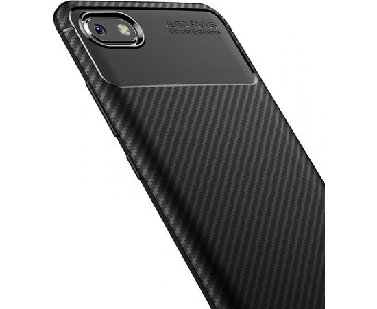 Придбати Чехол-накладка TOTO TPU Carbon Fiber 1,5mm Case Xiaomi Redmi 6A Black, image , зображення 5, характеристики, відгуки