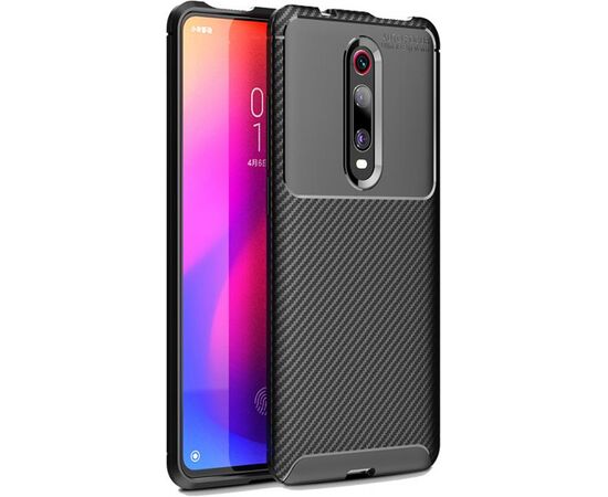 Придбати Чехол-накладка TOTO TPU Carbon Fiber 1,5mm Case Xiaomi Redmi Mi 9T/Mi 9T Pro/Redmi K20/K20 Pro Black, image , зображення 2, характеристики, відгуки