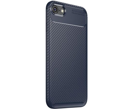 Придбати Чехол-накладка TOTO TPU Carbon Fiber 1,5mm Case Apple iPhone 7/8/SE 2020 Dark Blue, image , зображення 3, характеристики, відгуки