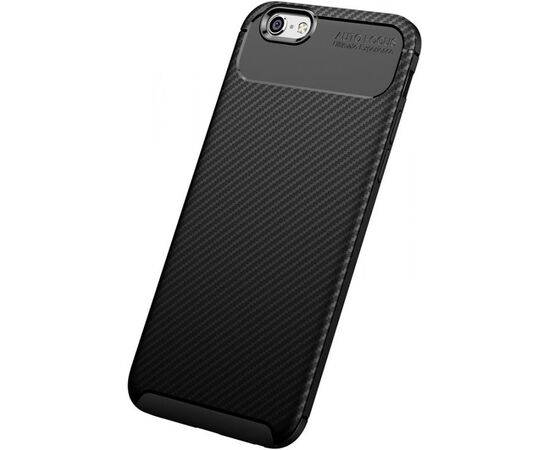 Придбати Чехол-накладка TOTO TPU Carbon Fiber 1,5mm Case Apple iPhone 6/6s Black, image , характеристики, відгуки