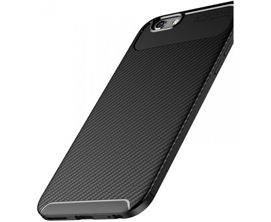 Придбати Чехол-накладка TOTO TPU Carbon Fiber 1,5mm Case Apple iPhone 6/6s Black, image , зображення 5, характеристики, відгуки