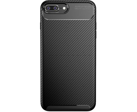 Придбати Чехол-накладка TOTO TPU Carbon Fiber 1,5mm Case Apple iPhone 7 Plus/8 Plus Black, image , зображення 3, характеристики, відгуки