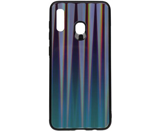 Придбати Чехол-накладка TOTO Aurora Print Glass Case Samsung Galaxy A20/A30 Blue, image , характеристики, відгуки