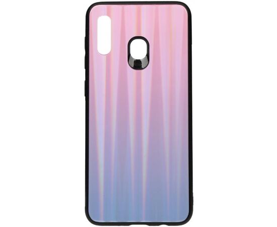 Придбати Чехол-накладка TOTO Aurora Print Glass Case Samsung Galaxy A20/A30 Lilac, image , характеристики, відгуки