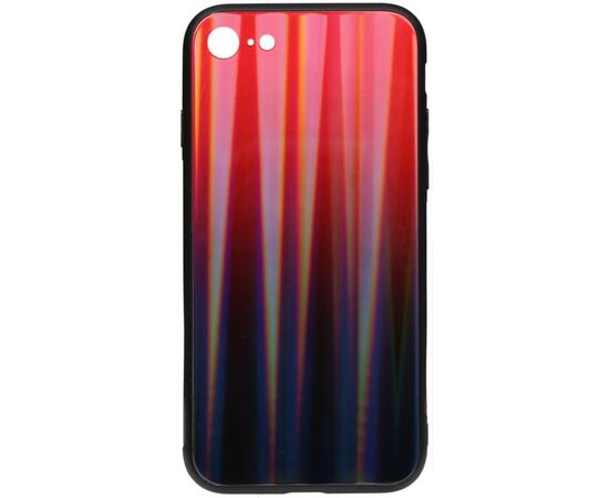 Придбати Чехол-накладка TOTO Aurora Print Glass Case Apple iPhone 7/8/SE 2020 Red, image , характеристики, відгуки