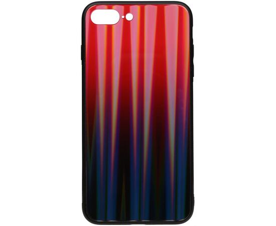 Придбати Чехол-накладка TOTO Aurora Print Glass Case Apple iPhone 7 Plus/8 Plus Red, image , характеристики, відгуки