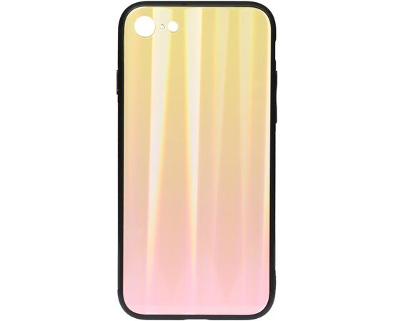 Придбати Чехол-накладка TOTO Aurora Print Glass Case Apple iPhone 6/6S Pink, image , характеристики, відгуки