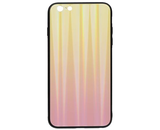 Придбати Чехол-накладка TOTO Aurora Print Glass Case Apple iPhone 6 Plus/6S Plus Pink, image , характеристики, відгуки