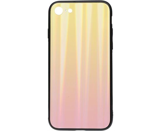 Придбати Чехол-накладка TOTO Aurora Print Glass Case Apple iPhone 7/8/SE 2020 Pink, image , характеристики, відгуки