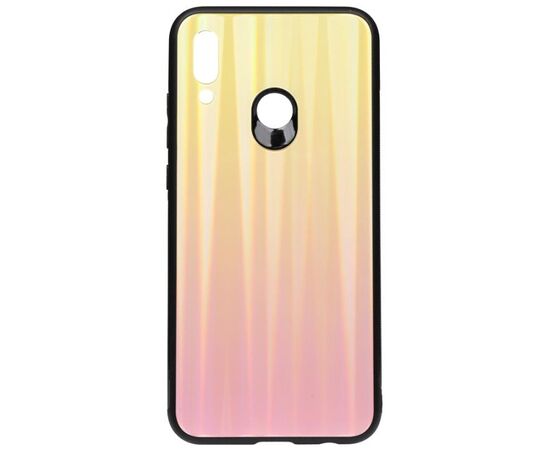 Придбати Чехол-накладка TOTO Aurora Print Glass Case Huawei P Smart 2019 Pink, image , характеристики, відгуки