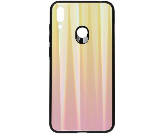 Придбати Чехол-накладка TOTO Aurora Print Glass Case Huawei Y7 2019 Pink, image , характеристики, відгуки