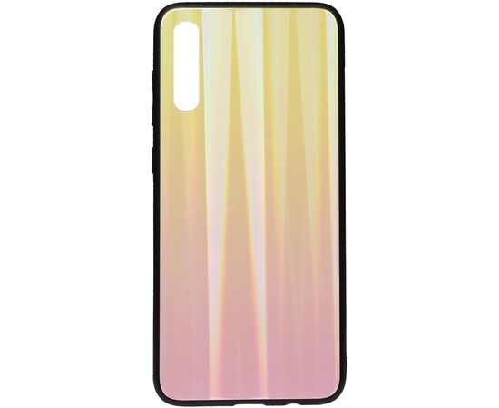 Придбати Чехол-накладка TOTO Aurora Print Glass Case Samsung Galaxy A70 Pink, image , характеристики, відгуки