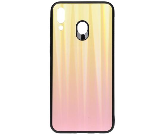 Придбати Чехол-накладка TOTO Aurora Print Glass Case Samsung Galaxy M20 Pink, image , характеристики, відгуки