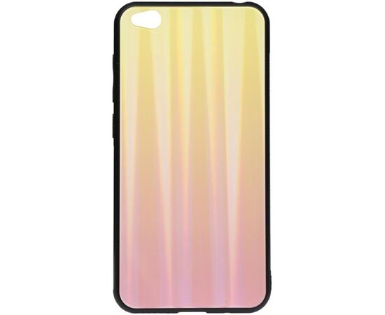 Придбати Чехол-накладка TOTO Aurora Print Glass Case Xiaomi Redmi Go Pink, image , характеристики, відгуки