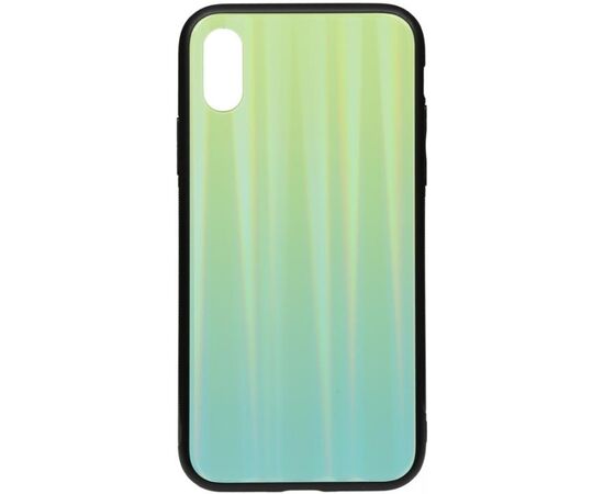 Придбати Чехол-накладка TOTO Aurora Print Glass Case Apple iPhone X/XS Green, image , характеристики, відгуки