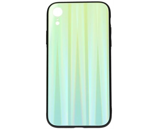 Придбати Чехол-накладка TOTO Aurora Print Glass Case Apple iPhone XR Green, image , характеристики, відгуки