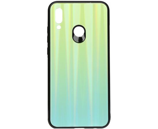 Придбати Чехол-накладка TOTO Aurora Print Glass Case Huawei P Smart 2019 Green, image , характеристики, відгуки