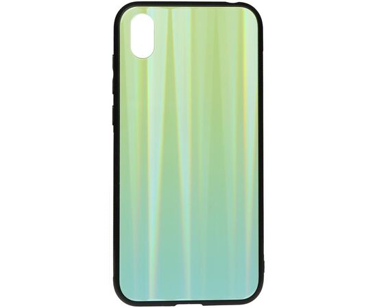 Купить Чехол-накладка TOTO Aurora Print Glass Case Huawei Y5 2019 Green, фото , характеристики, отзывы