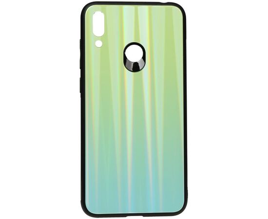 Придбати Чехол-накладка TOTO Aurora Print Glass Case Huawei Y7 2019 Green, image , характеристики, відгуки