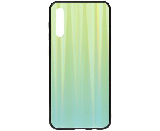 Придбати Чехол-накладка TOTO Aurora Print Glass Case Samsung Galaxy A30s/A50/A50s Green, image , характеристики, відгуки