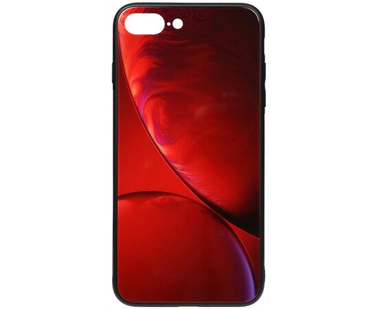 Придбати Чехол-накладка TOTO Print Glass Space Case Apple iPhone 7 Plus/8 Plus Rubin Red, image , характеристики, відгуки