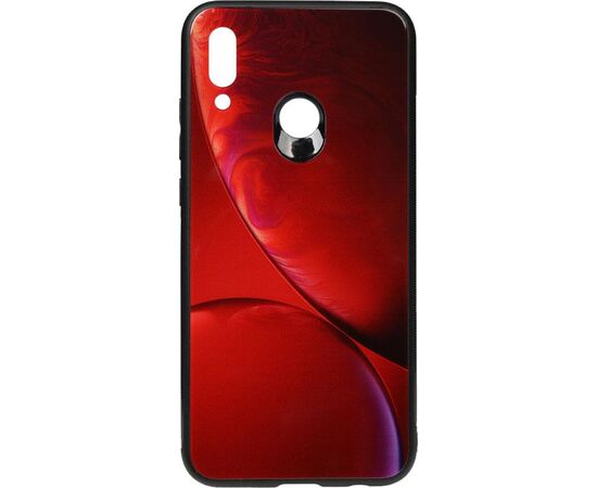 Купить Чехол-накладка TOTO Print Glass Space Case Huawei P Smart 2019 Rubin Red, фото , характеристики, отзывы