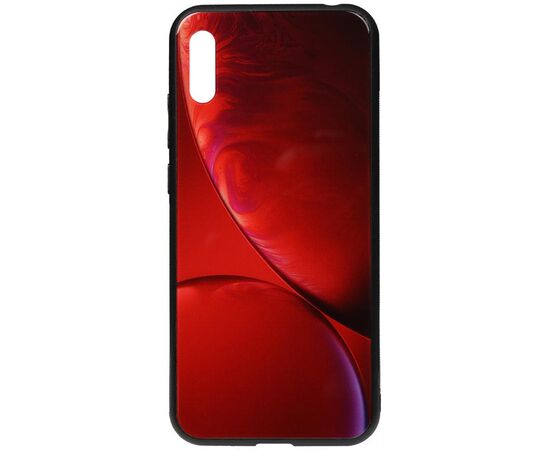 Придбати Чехол-накладка TOTO Print Glass Space Case Huawei Y6 2019 Rubin Red, image , характеристики, відгуки