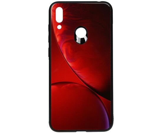 Придбати Чехол-накладка TOTO Print Glass Space Case Huawei Y7 2019 Rubin Red, image , характеристики, відгуки