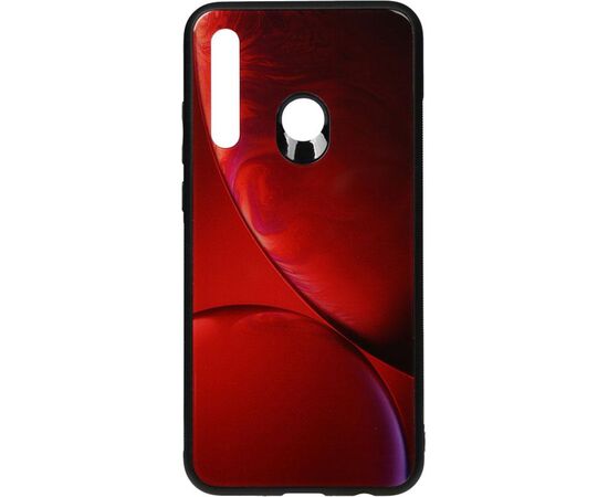 Купить Чехол-накладка TOTO Print Glass Space Case Huawei P Smart+ 2019 Rubin Red, фото , характеристики, отзывы