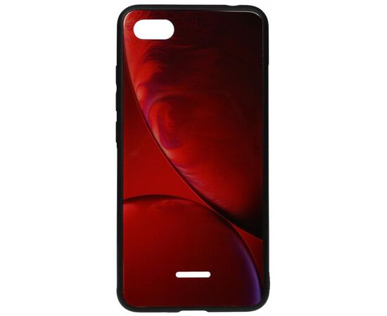 Придбати Чехол-накладка TOTO Print Glass Space Case Xiaomi Redmi 6A Rubin Red, image , характеристики, відгуки