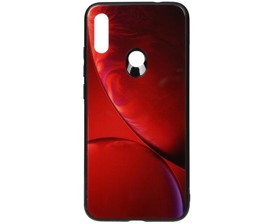 Придбати Чехол-накладка TOTO Print Glass Space Case Xiaomi Redmi Note 7 Rubin Red, image , характеристики, відгуки