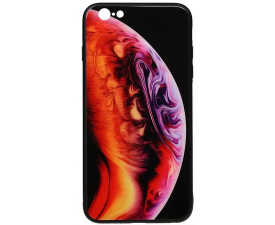 Придбати Чехол-накладка TOTO Print Glass Space Case Apple iPhone 6/6s Amethyst, image , характеристики, відгуки