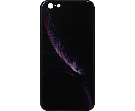 Придбати Чехол-накладка TOTO Print Glass Space Case Apple iPhone 6/6s Black, image , характеристики, відгуки